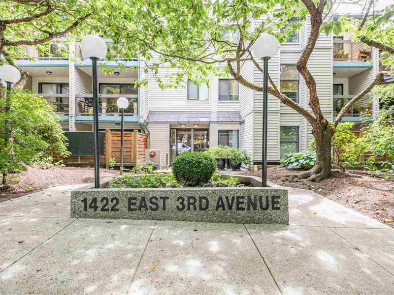 304 - 1422 E 3rd Avenue, Vancouver BC V5N 5R5