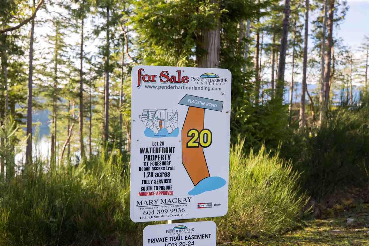 Lot 20 Flagship Road, Pender Harbour Egmont, BC, V0N 1S1