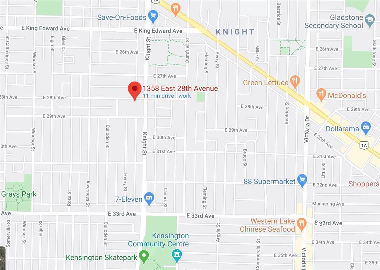 1358 E 28th Avenue, Vancouver, BC, V5V 2R1