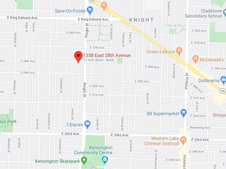 1358 E 28th Avenue, Vancouver, BC, V5V 2R1