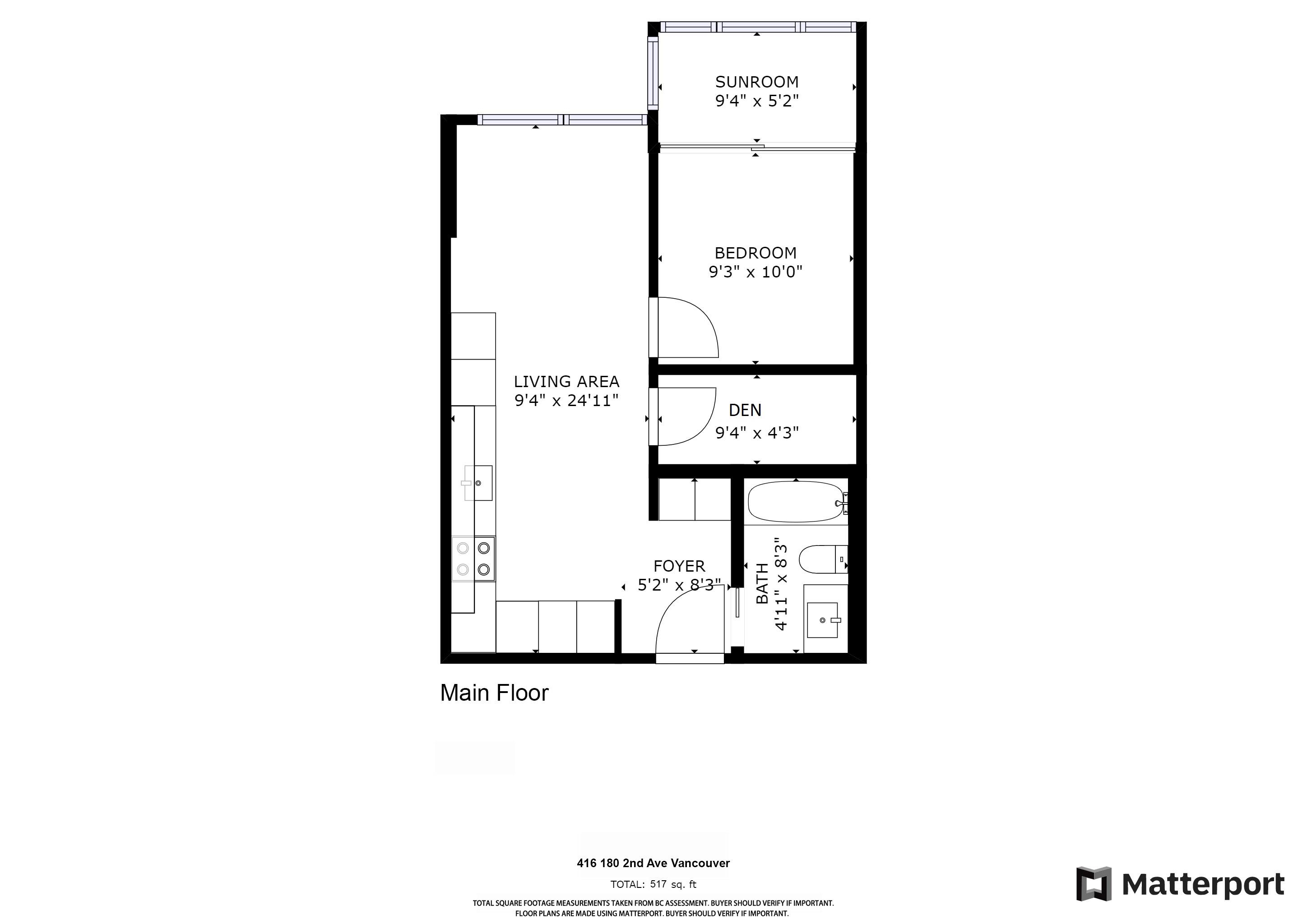 416-180 E 2nd Avenue, Vancouver, BC, V5X 0G7