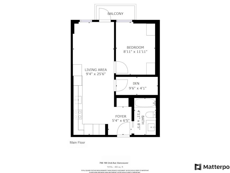 706-180 E 2nd Avenue, Vancouver, BC, V5X 0G7