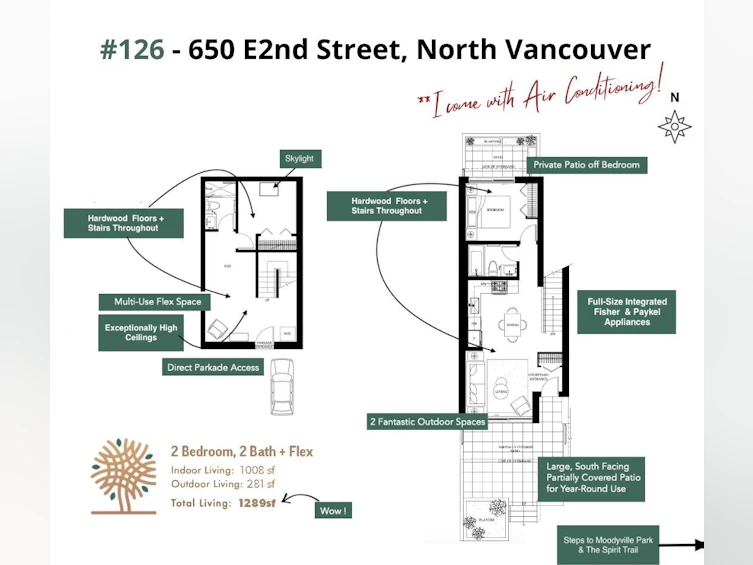 126-650 E 2nd Street, North Vancouver, BC, V7L 1E3