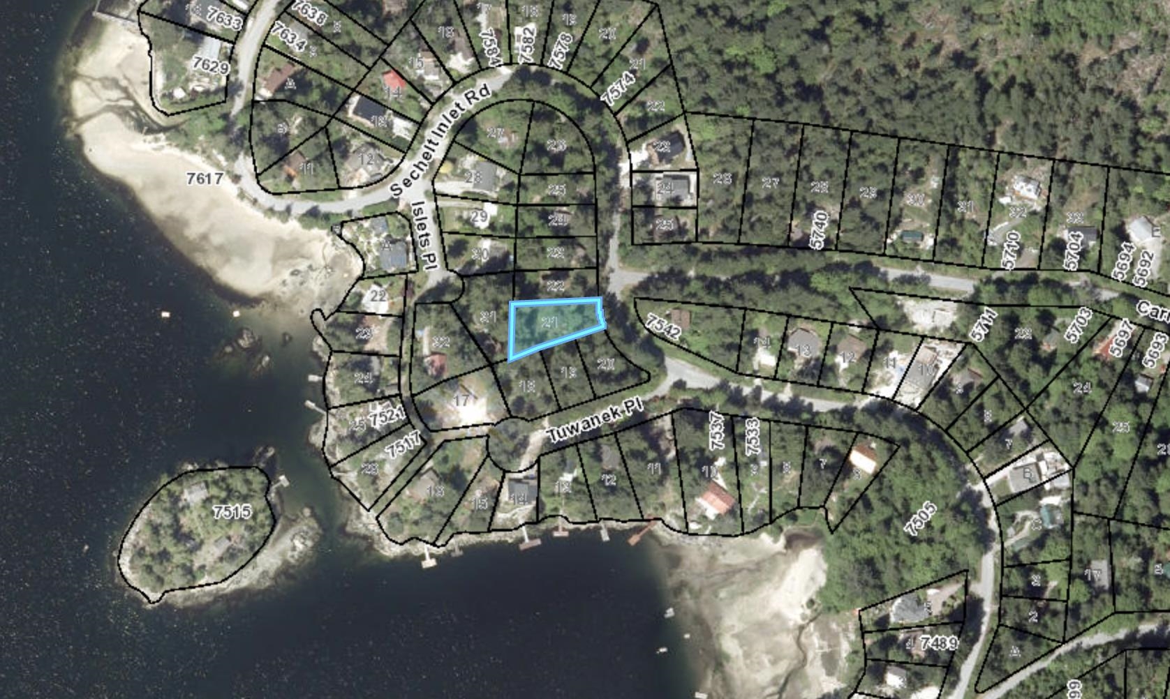 Lot-21 Sechelt Inlet Road, Sechelt, BC, V7Z 0C9