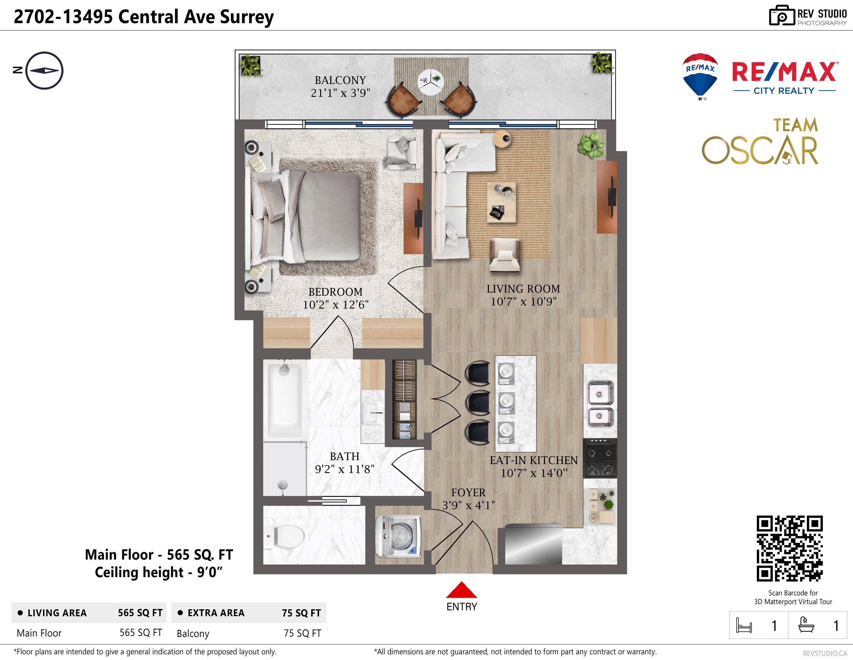 2702-13495 Central Avenue, Surrey, BC, V3T 0K2 - 24