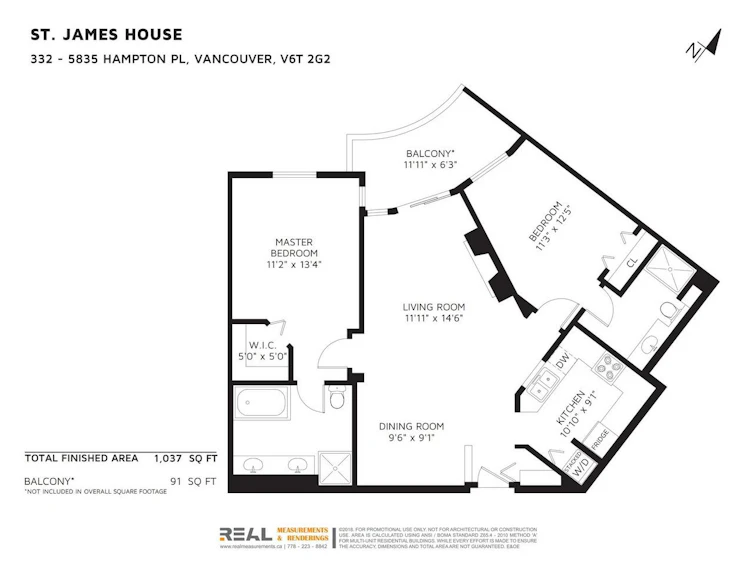 332-5835 Hampton Place, Vancouver, BC, V6T 2G2 - 2