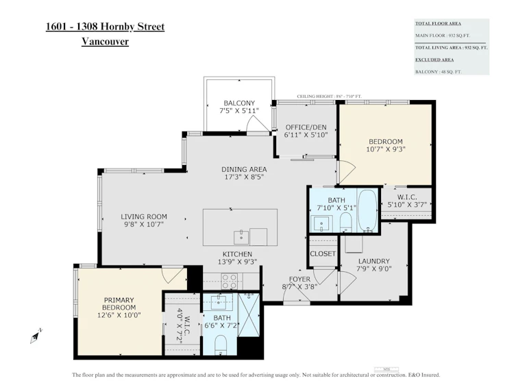 1601-1308 Hornby Street, Vancouver, BC, V6Z 0C5 - 31