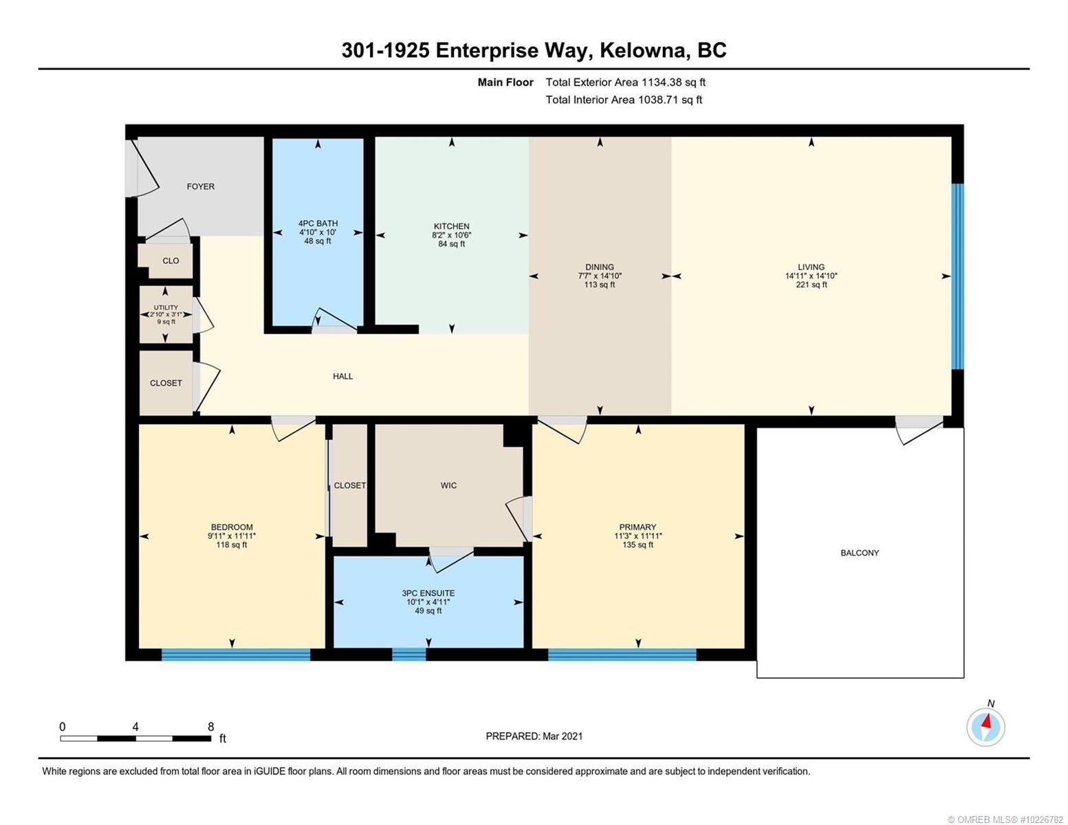 301-1925 Enterprise Way, Kelowna, BC, V1Y 0J8