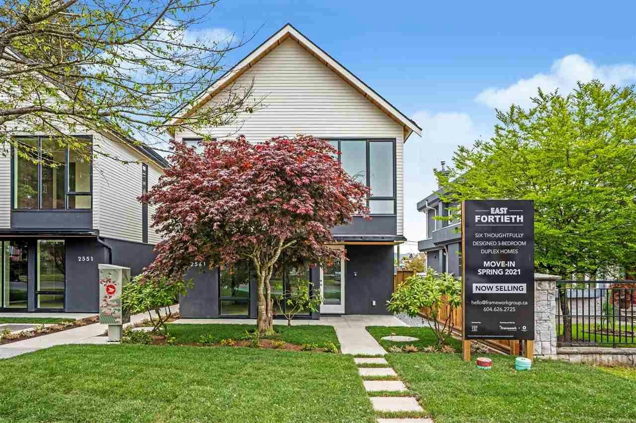 2555 East 40th Avenue, Vancouver, BC, V5R 2V8