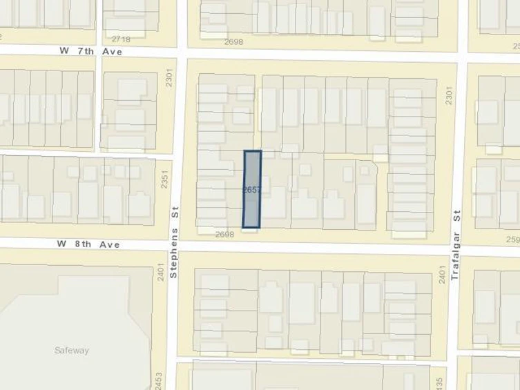 2657 West 8th Avenue, Vancouver, BC, V6K 2B5