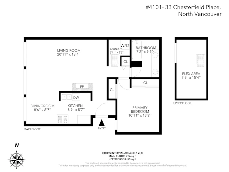 4101-33 Chesterfield Place, North Vancouver, BC, V7M 3K4