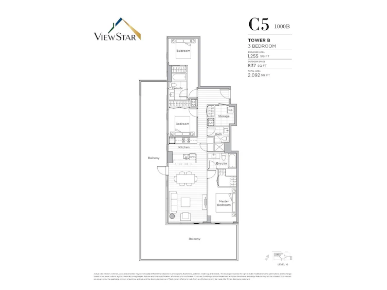 1000-3331 No. 3 Road, Richmond, BC, V6X 2B6