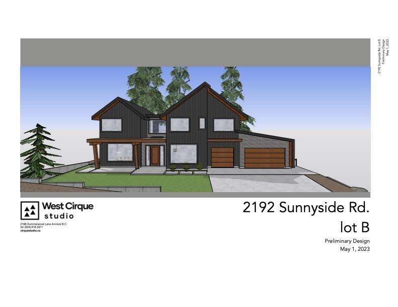 LOT B-2192 Sunnyside Road, Port Moody, BC, V3H 4Y4