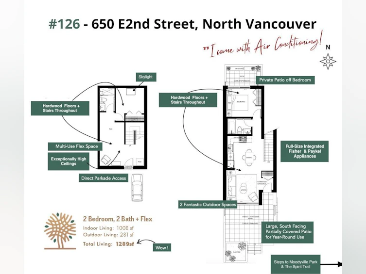 126-650 E 2nd Street, North Vancouver, BC, V7L 1E3