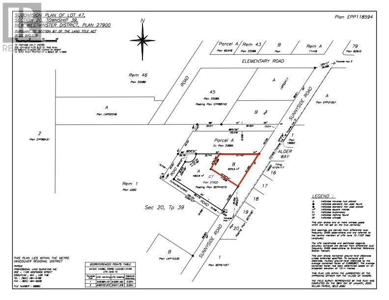 LOT B-2345 Sunnyside Road, Port Moody, BC, V3H 4Y5