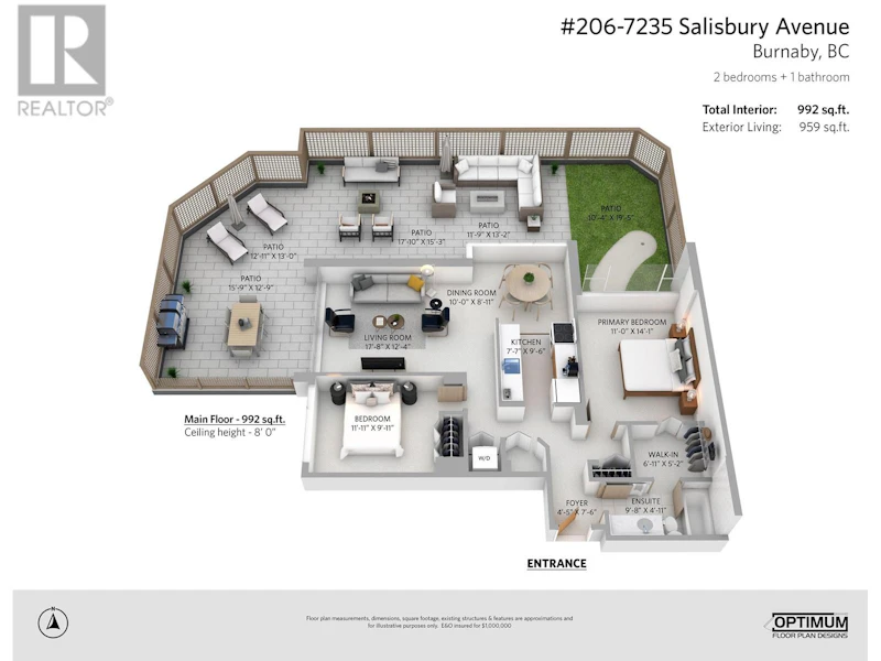 206 - 7235 Salisbury Avenue, Burnaby BC V5E 4E6