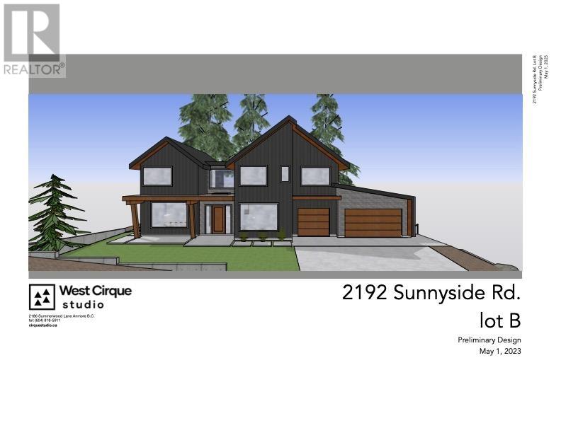 lot b-2192 Sunnyside Road, Port Moody, BC, V3H 4Y4