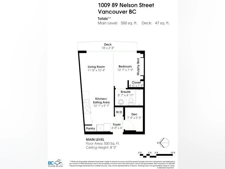 1009-89 Nelson Street, Vancouver, BC, V6Z 0E7 - 28
