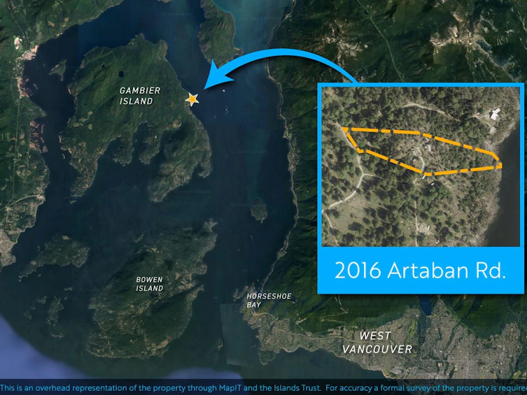 2016 Mount Artaban Road, Gambier Island, BC, V0N 1V0 - 2