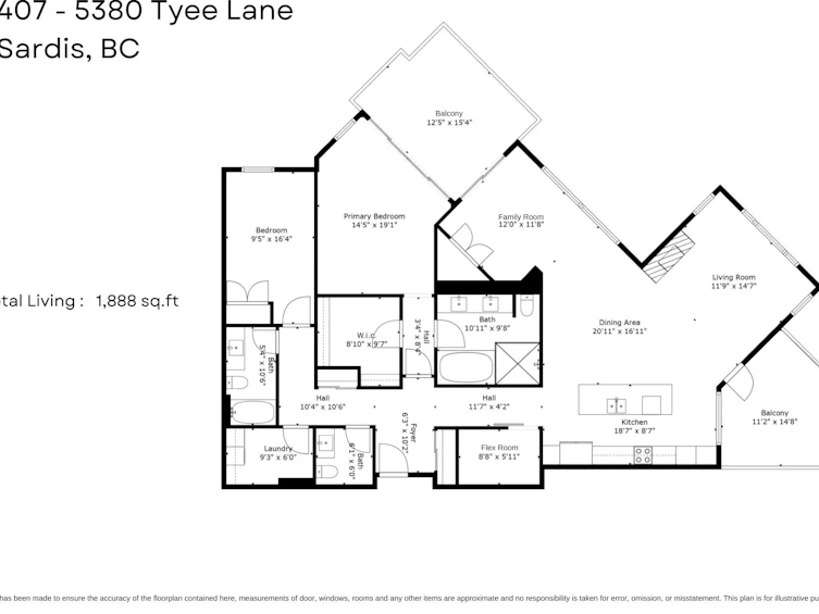 407-5380 Tyee Lane, Chilliwack, BC, V2R 6B6 - 6
