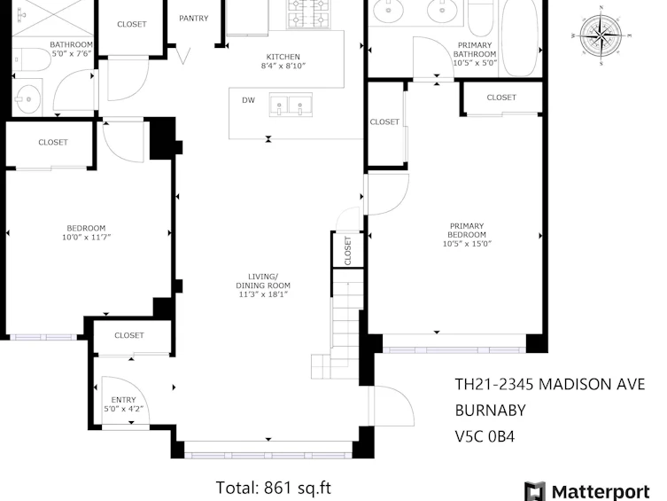 TH21-2345 Madison Avenue, Burnaby, BC, V5C 0B4 - 11
