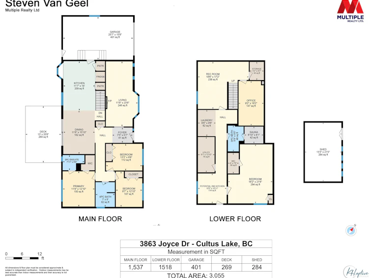 3863 Joyce Drive, Cultus Lake, BC, V2R 5A5 - 2