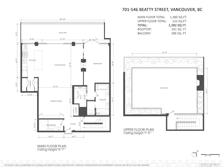 701-546 Beatty Street, Vancouver, BC, V6B 0C5 - 25
