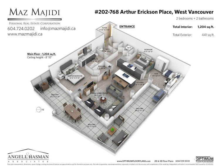 202-768 Arthur Erickson Place, West Vancouver, BC, V7T 0B6 - 3