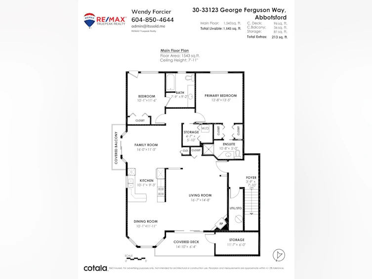 30-33123 George Ferguson, Abbotsford, BC, V2S 2L6 - 32