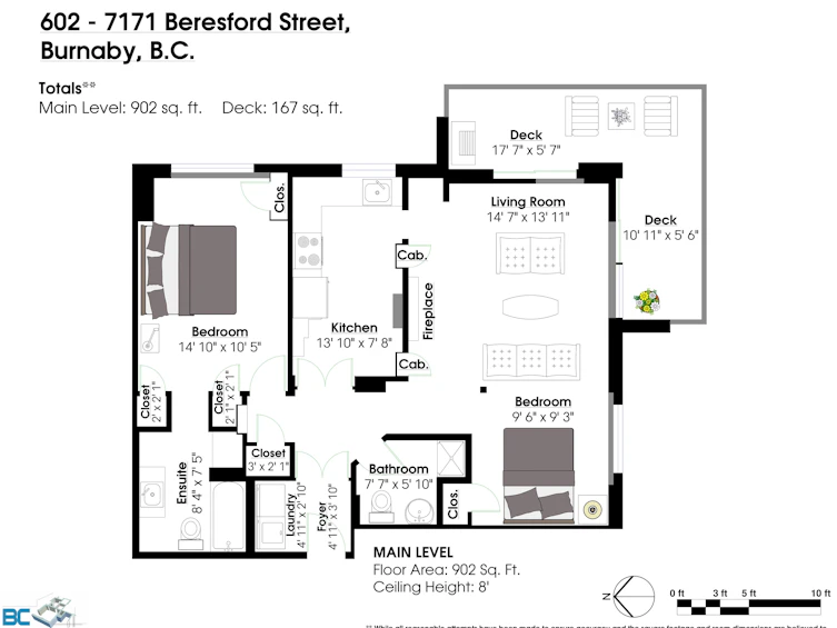 602-7171 Beresford Street, Burnaby, BC, V5E 3Z8 - 2