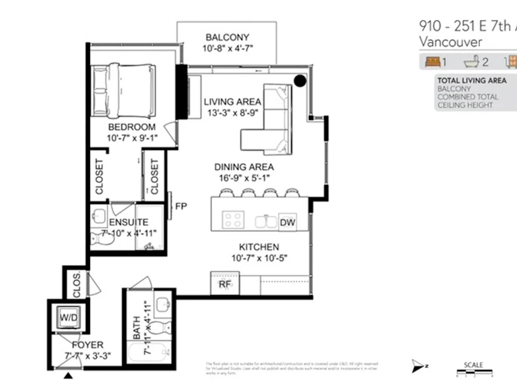 910-251 E 7th Avenue, Vancouver, BC, V5T 0B9 - 40
