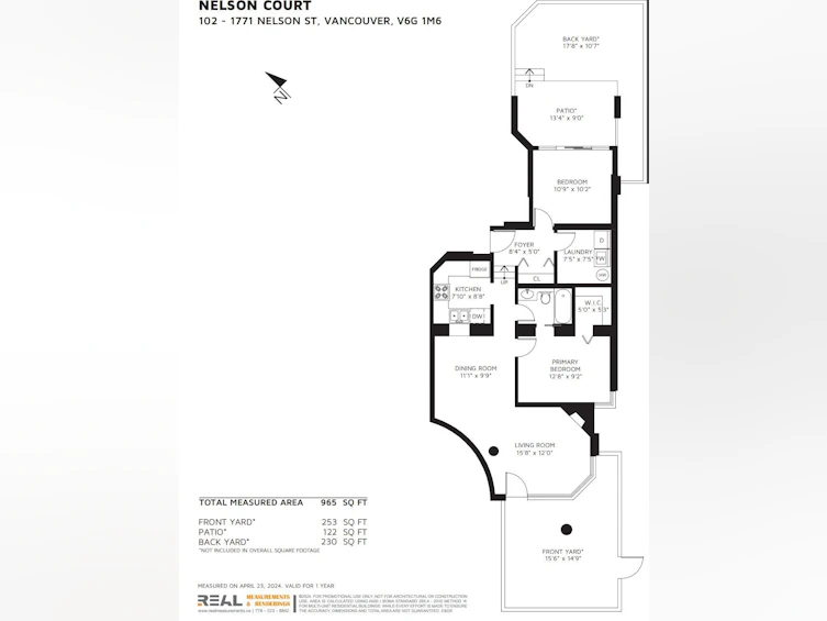 102-1771 Nelson Street, Vancouver, BC, V6G 1M6 - 6