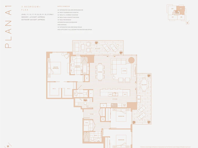 3701-1335 Howe Street, Vancouver, BC, V6Z 0H1 - 14