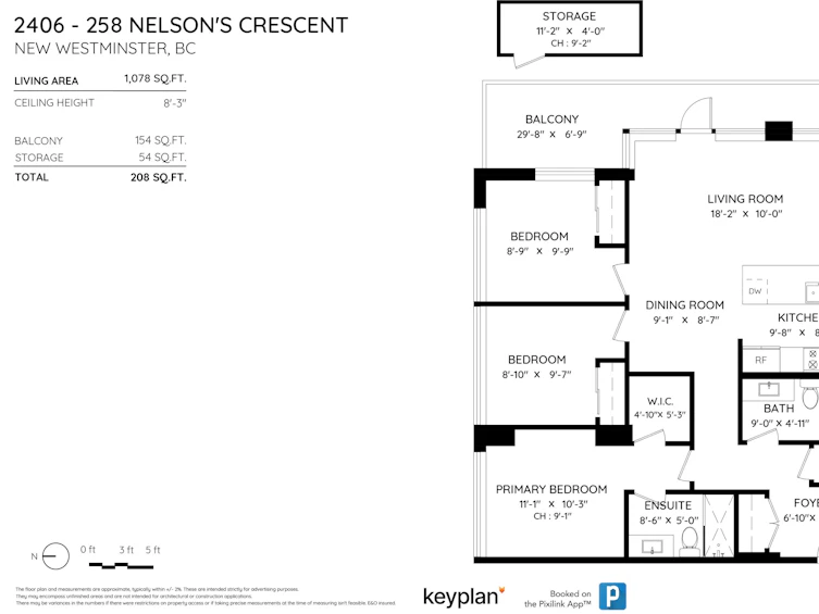 2406-258 Nelson's Court, New Westminster, BC, V3L 0J9 - 40