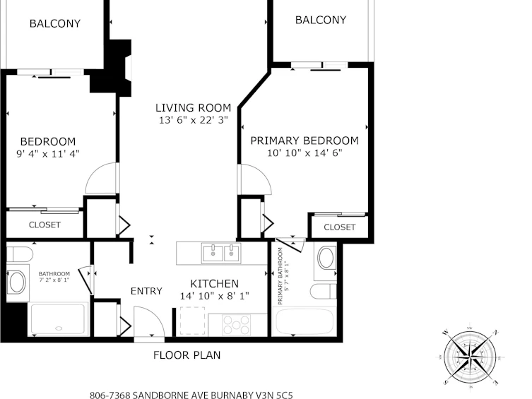 806-7368 Sandborne Avenue, Burnaby, BC, V3N 5C5 - 40