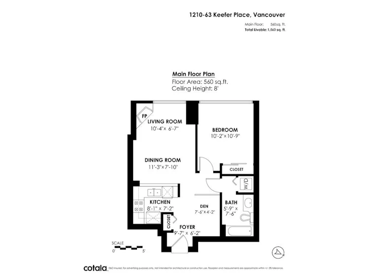 1210-63 Keefer Place, Vancouver, BC, V6B 6N6 - 26