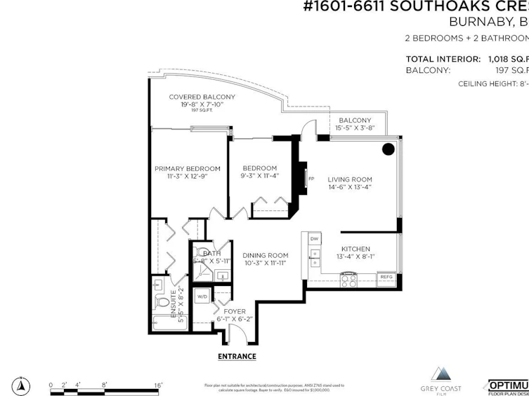 1601-6611 Southoaks Crescent, Burnaby, BC, V5E 4L5 - 28