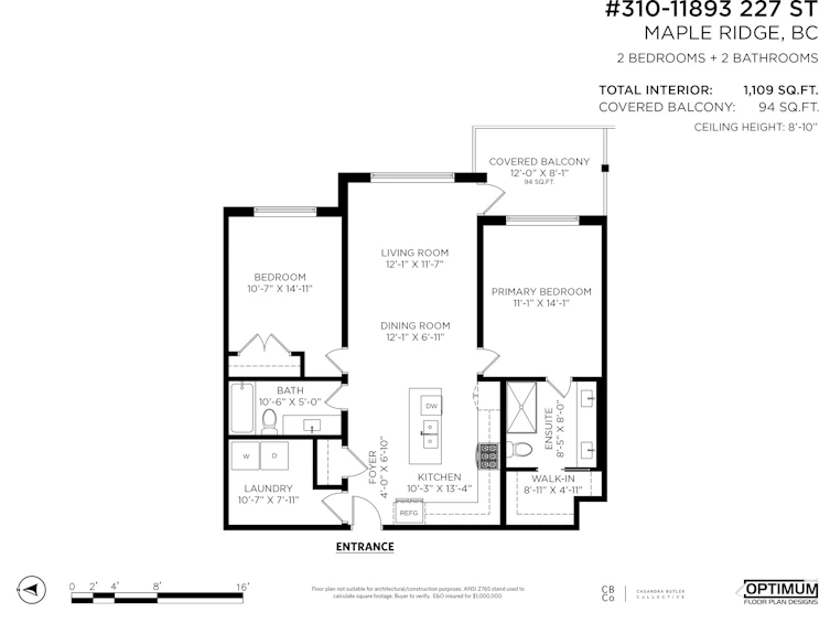 310-11893 227 Street, Maple Ridge, BC, V2X 6H9 - 2