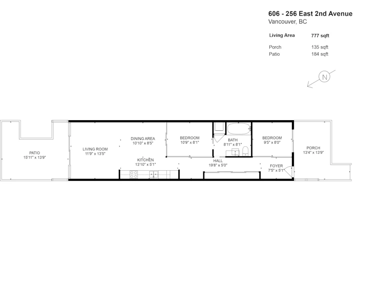 606-256 East 2nd Avenue, Vancouver, BC, V5T 0A7 - 22