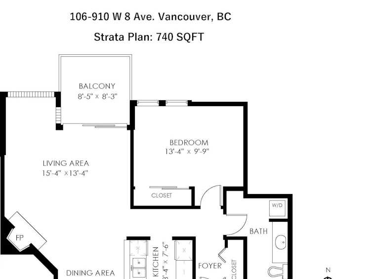 106-910 West 8th Avenue, Vancouver, BC, V5Z 1E5 - 18