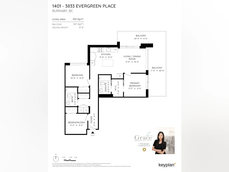 1401-3833 Evergreen Place, Burnaby, BC, V3J 0M2 - 29