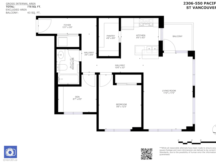 2306-550 Pacific Street, Vancouver, BC, V6Z 3G2 - 38