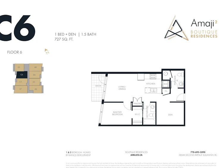 605-38044 Second Avenue, Squamish, BC, V5J 4J2 - 2