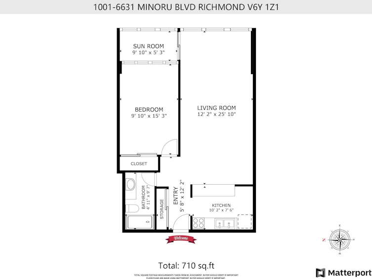 1001-6631 Minoru Boulevard, Richmond, BC, V6Y 1Z1 - 17