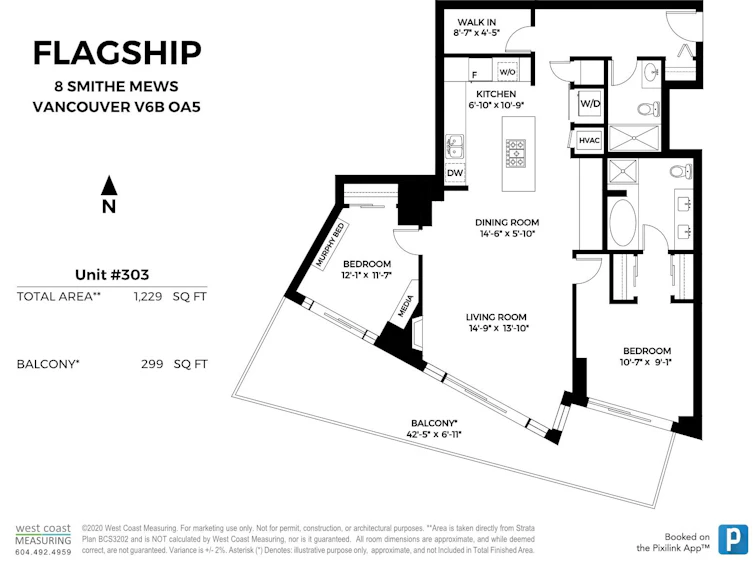 303-8 Smithe Mews, Vancouver, BC, V6B 0A5 - 30