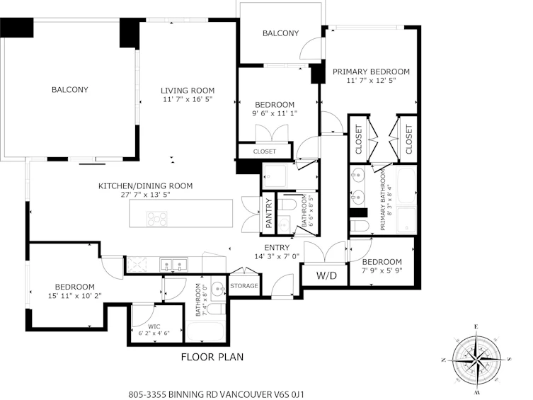805-3355 Binning Road, Vancouver, BC, V6S 0J1 - 21