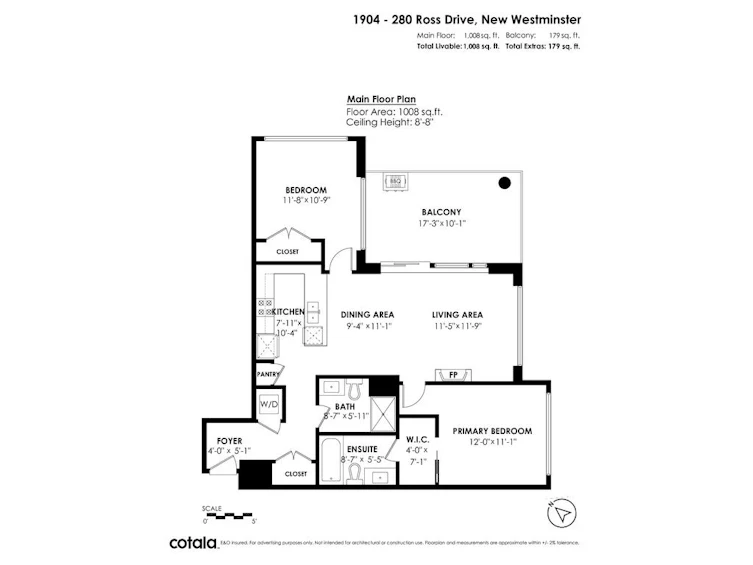 1804-280 Ross Drive, New Westminster, BC, V3L 0C2 - 39