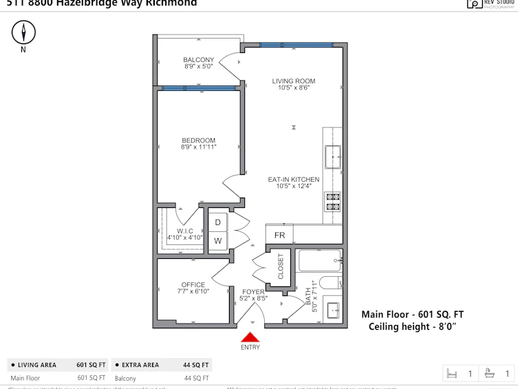 511-8800 Hazelbridge Way, Richmond, BC, V6X 0S3 - 39
