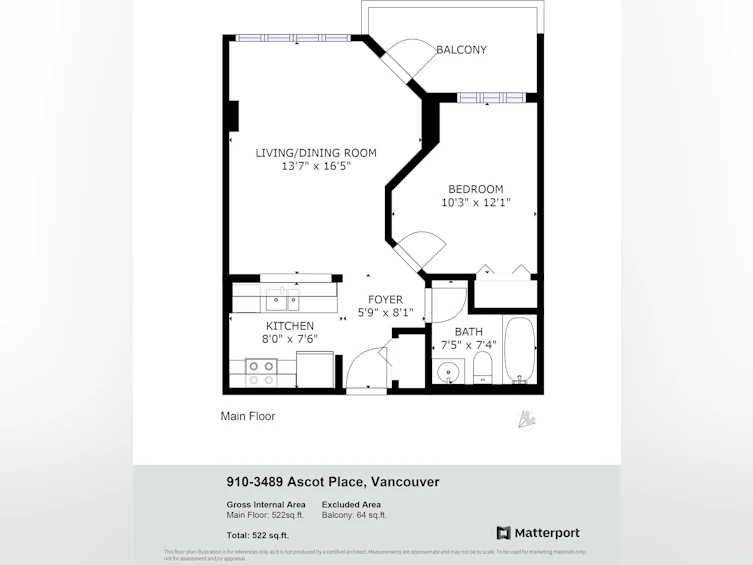 910-3489 Ascot Place, Vancouver, BC, V5R 6B6 - 10