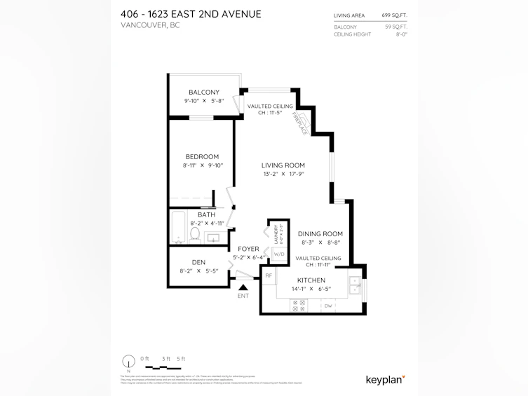 406-1623 East 2nd Avenue, Vancouver, BC, V5N 1E1 - 28